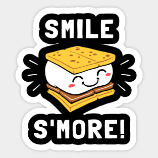 Smile S'more Sticker